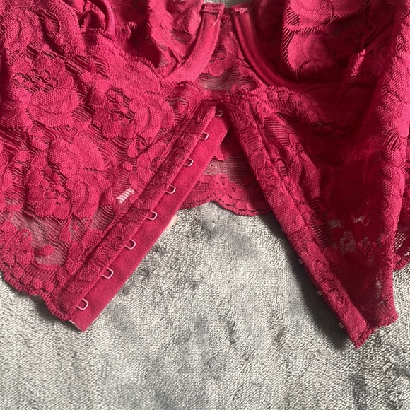 Bustier Lace Bra, early 90s size M - Picture 4 of 8